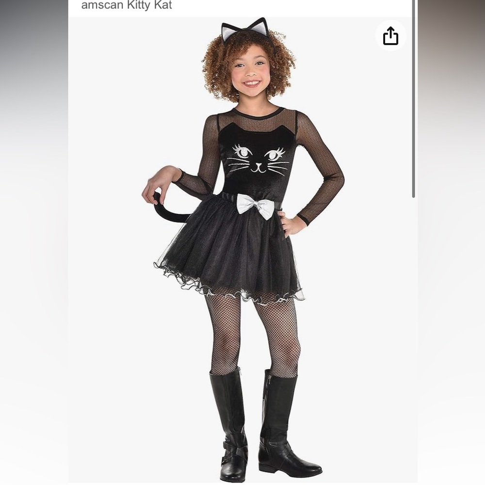 Girls Kitty Kat Costume